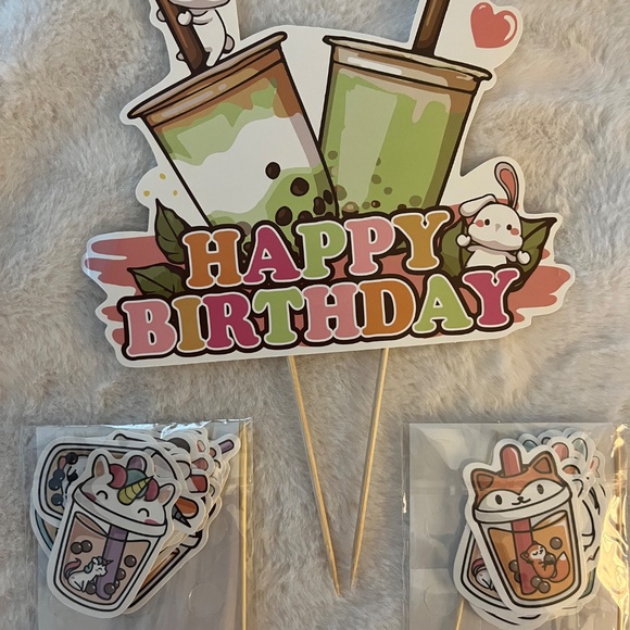 Boba Tea Theme Birthday - Picture 15 of 16